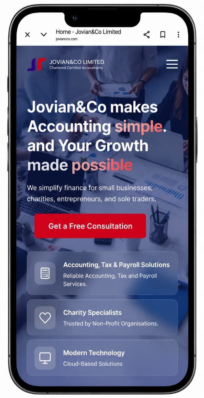 Jovian & Co — mobile