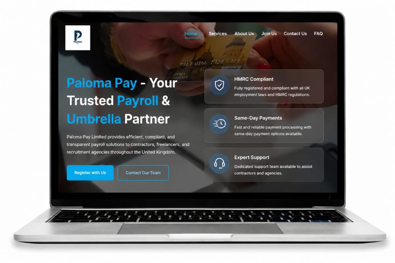 Paloma Pay — desktop
